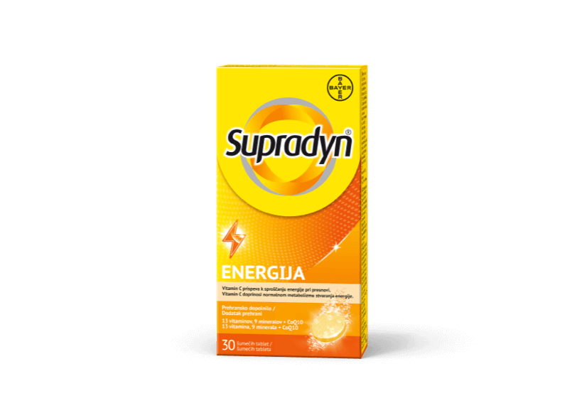 Supradyn® Energija, 30 šumećih tableta